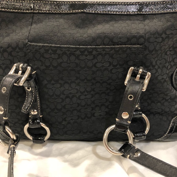 Black Coach Purse - Picture 3 of 5